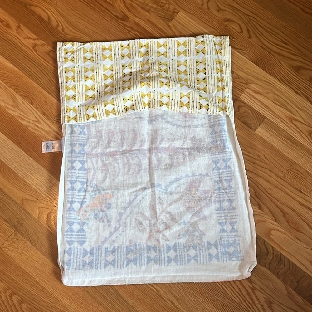 Anthropologie Greenwood Organic Cotton Standard Sham NEW
